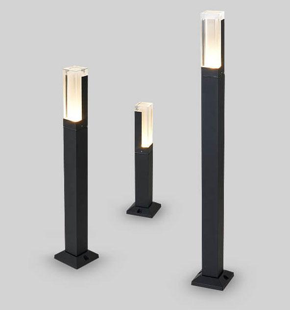 Modern Square LED Outdoor Garden Path 1-Light