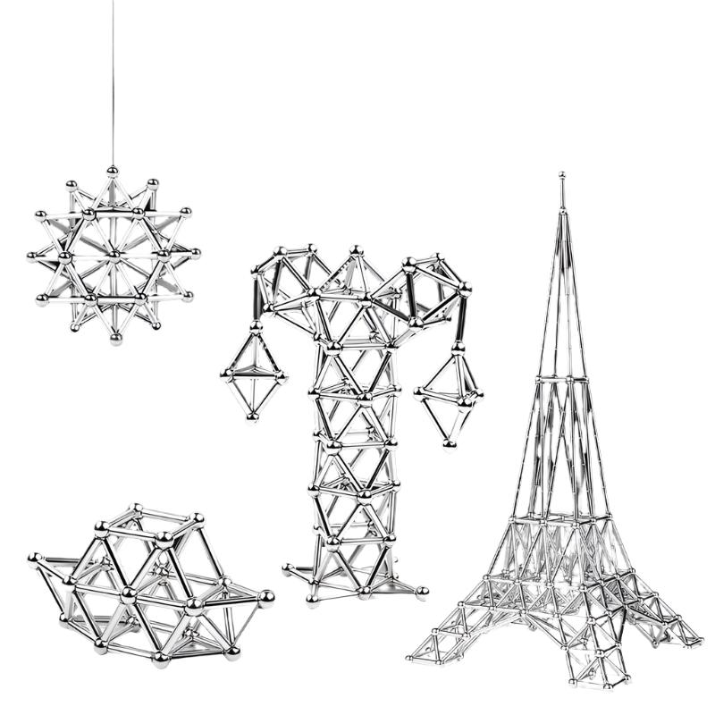 Guili | Magnetic Sticks and Balls Set | Creative Building - Create Endless Structures