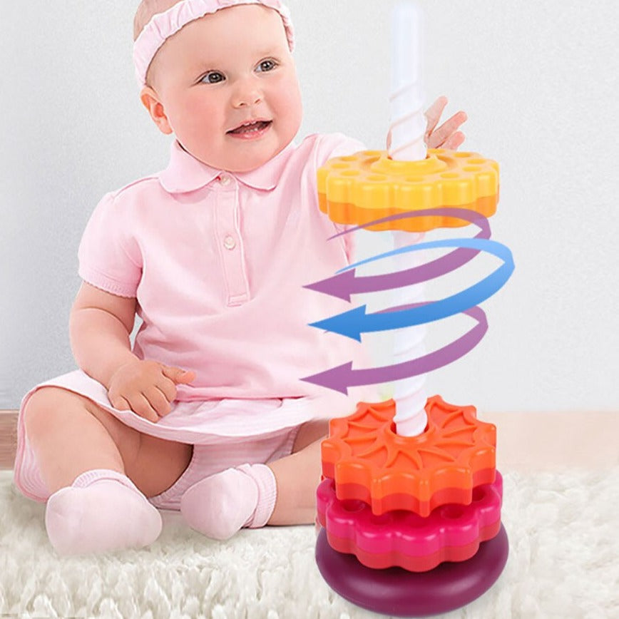 Guili | KleurenToren | Discover playfully - Stacking toy for curious children
