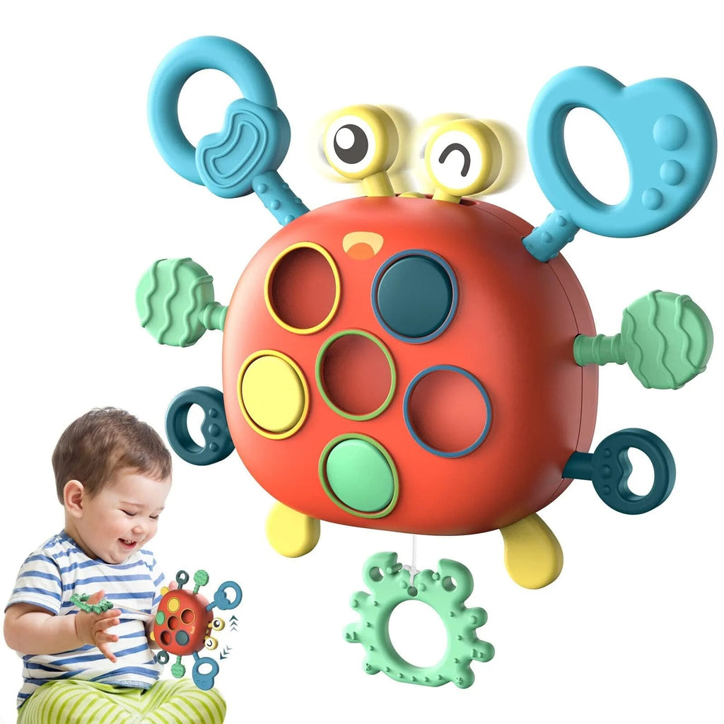 Guili | CrabSkill | Joyful development - Montessori baby crab for eye-hand coordination