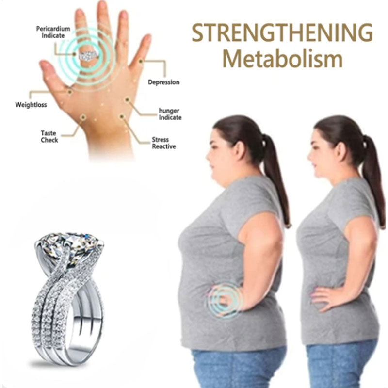 Guili | Magnetic Moissanite Lymphatic Drainage Ring