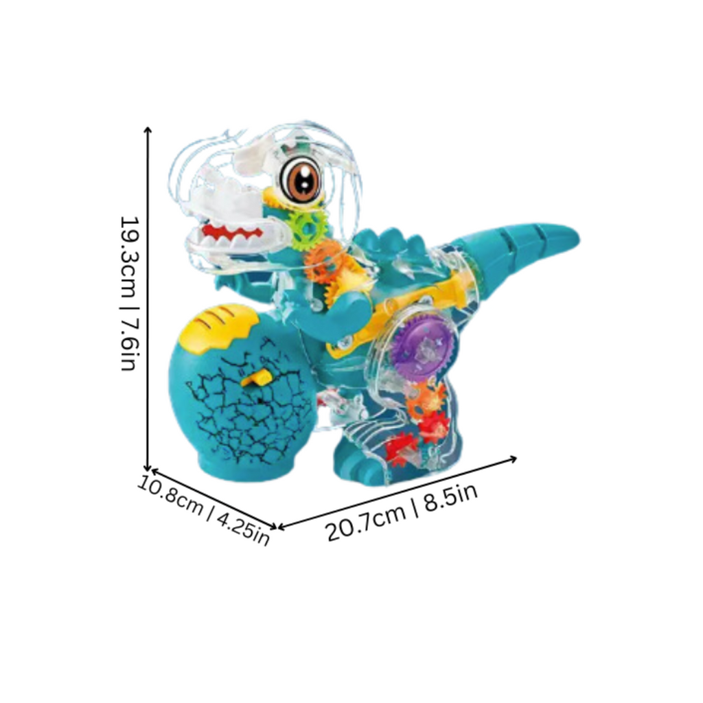 Guili | LumoGear | Magical driving - Transparent flashing toy car with light and music