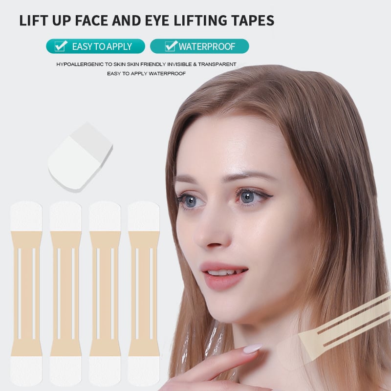 Guili | Neck Lifting Tape | Instant Firming & Sculpting Effect | Invisible & Skin-Safe Adhesive