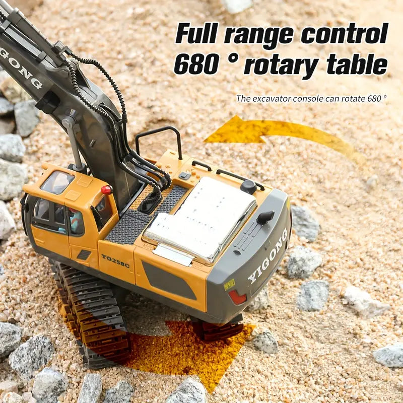 Guili | RC Power Machine | Ultimate Play Fun for Young Adventurers - Remote Control Excavator