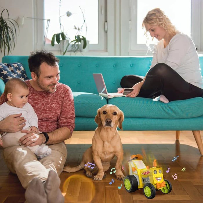 Guili | Mini RC Car | Play Fun - Music, Lights and Jump Function in One