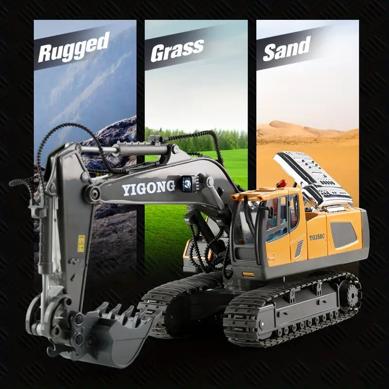 Guili | RC Power Machine | Ultimate Play Fun for Young Adventurers - Remote Control Excavator