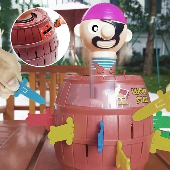 Guili | Pirate Bucket Toy | Exciting - Interactive Game for Children
