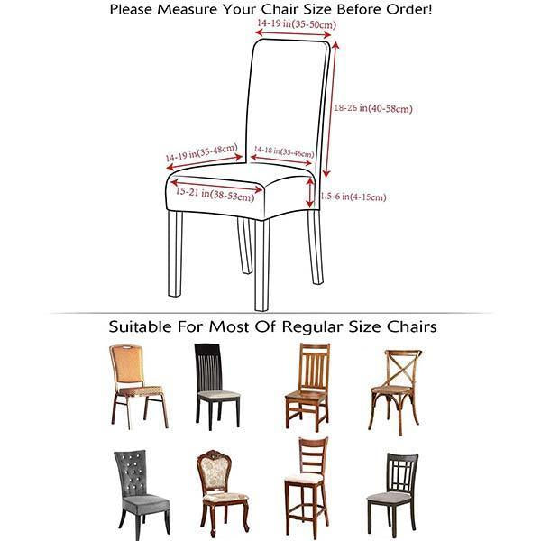 Guili | Waterproof elastic cover for dining chairs