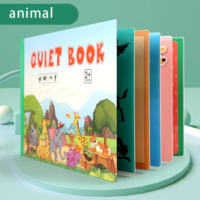 Guili | My First Busy Book Montessori | Interactive Education - Toddler Toy