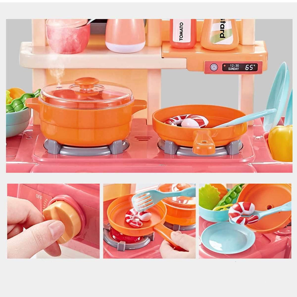 Guili | Cooking Fun Mini Kitchen | Playfully learning - Complete toy set