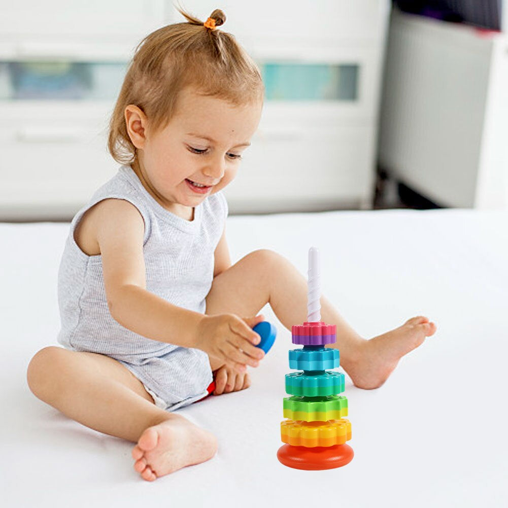 Guili | KleurenToren | Discover playfully - Stacking toy for curious children