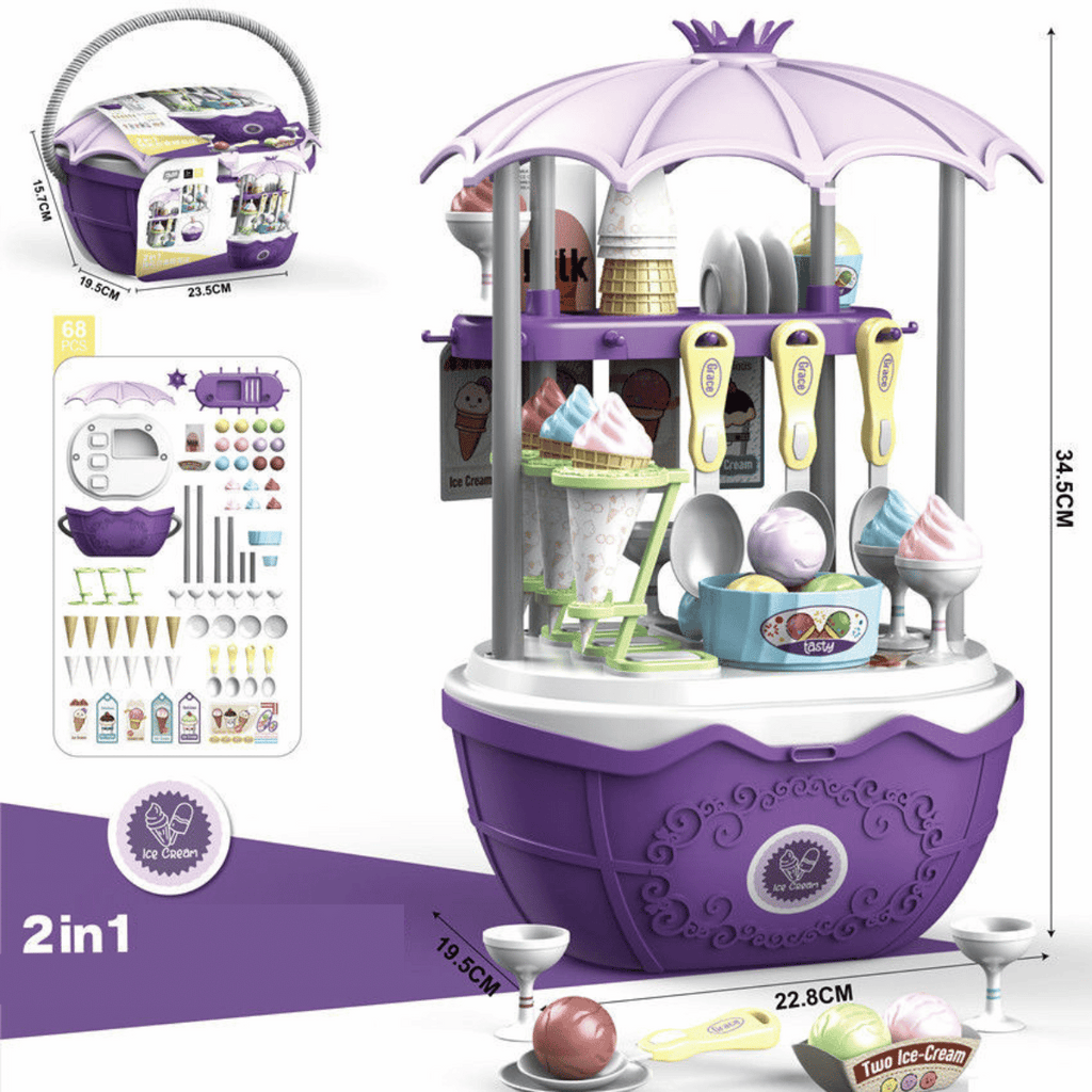 Guili | Flex Ice Cream Parlor | Creative - Educational Playset for Kids