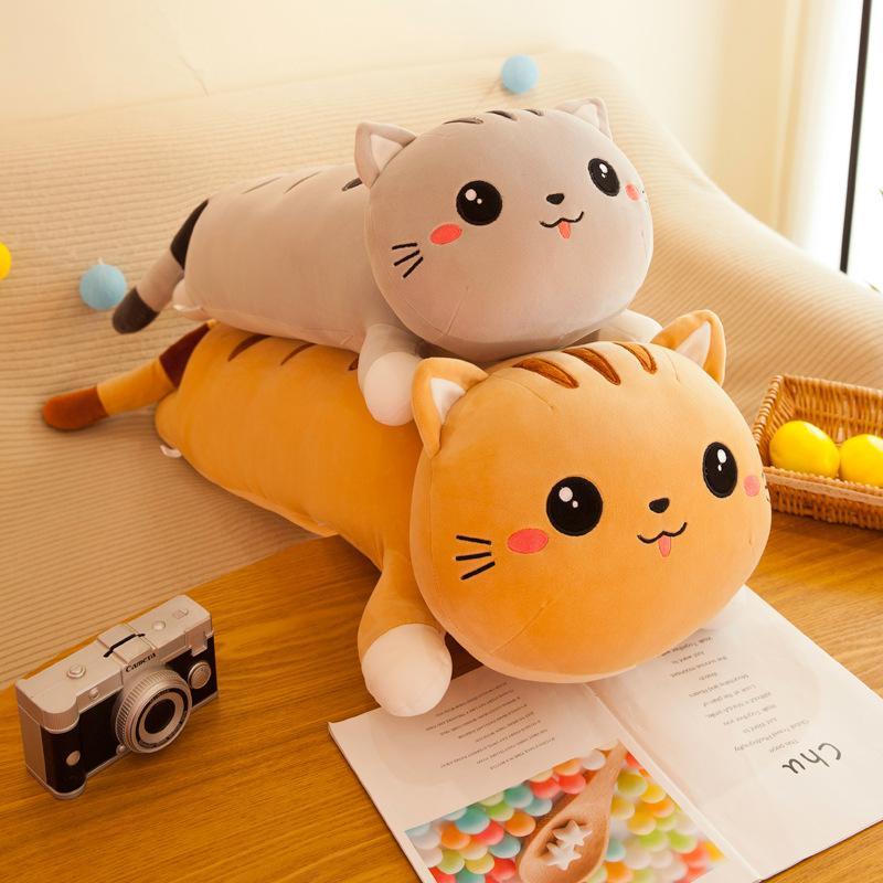 Guili | Big Cat Cuddle Pillow | Cute Comfort - Soft and High-Quality Plush Kitten Toy