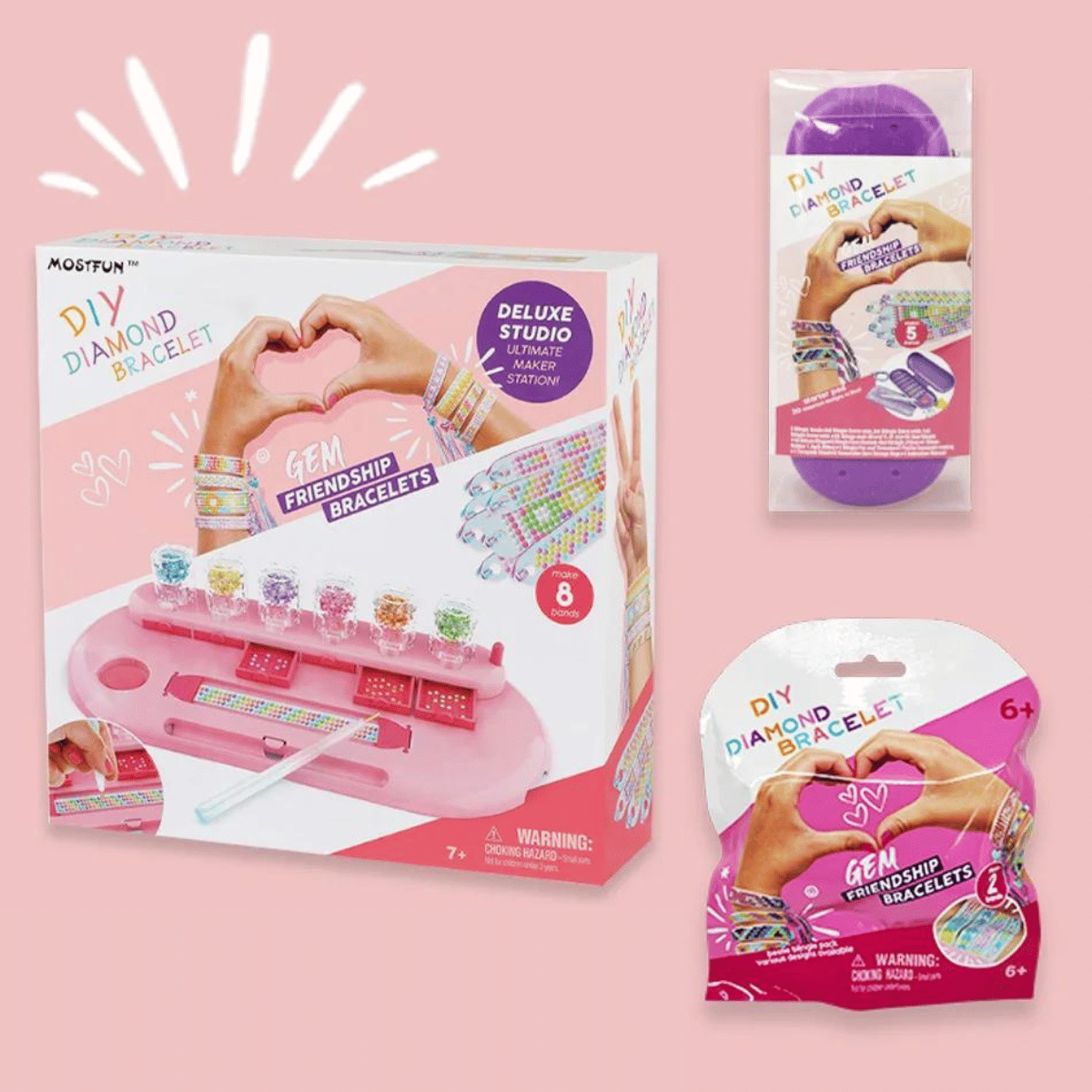 Guili | SparkleCraft | Creative Fun - DIY Diamond Bracelet for Kids