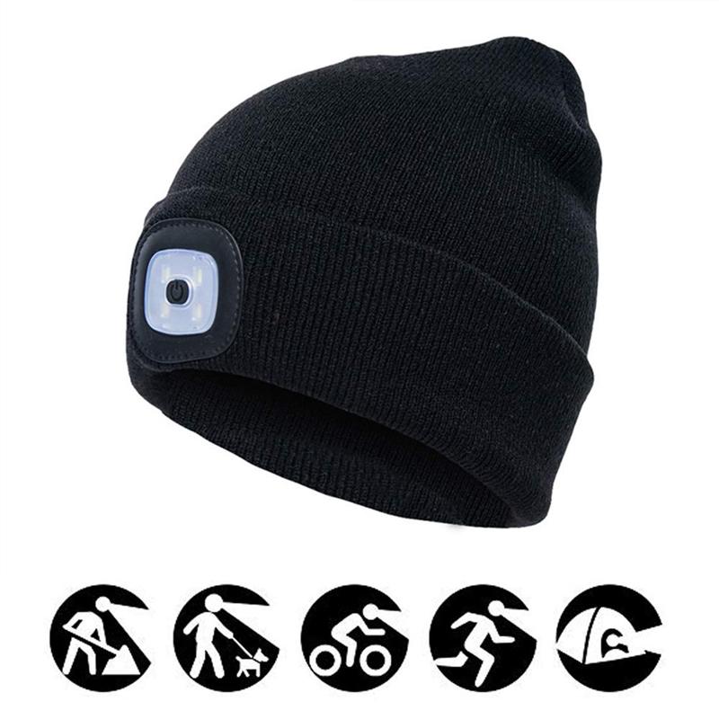 Guili | Removable LED Headlamp Beanie Hat
