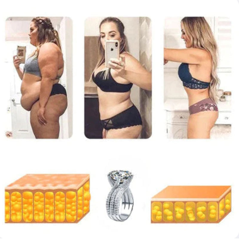 Guili | Magnetic Moissanite Lymphatic Drainage Ring