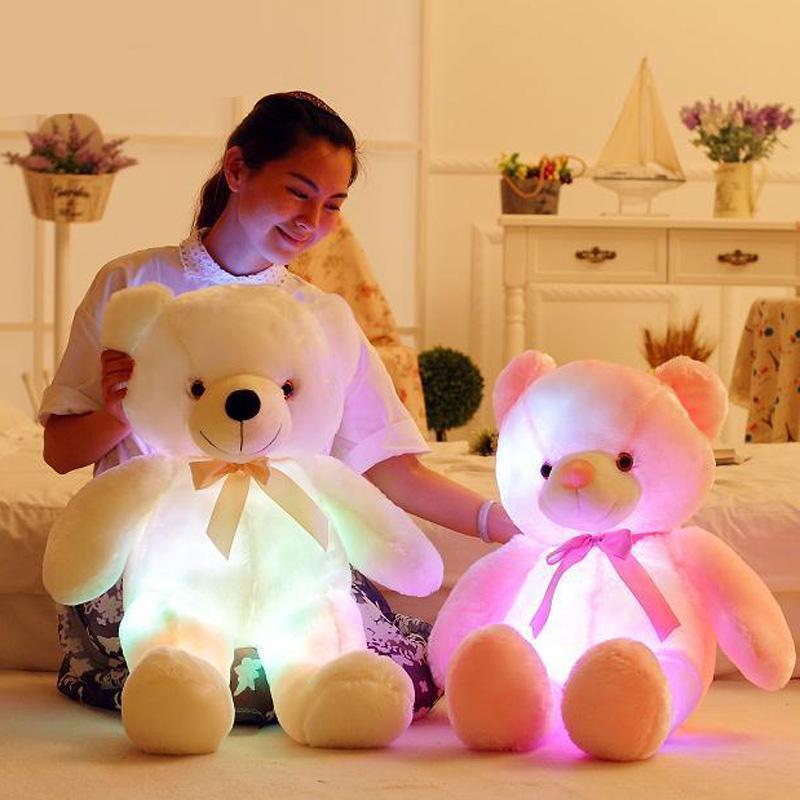 Guili | GlowTeddy | Lights up the night - LED Teddy Bear Plush for kids