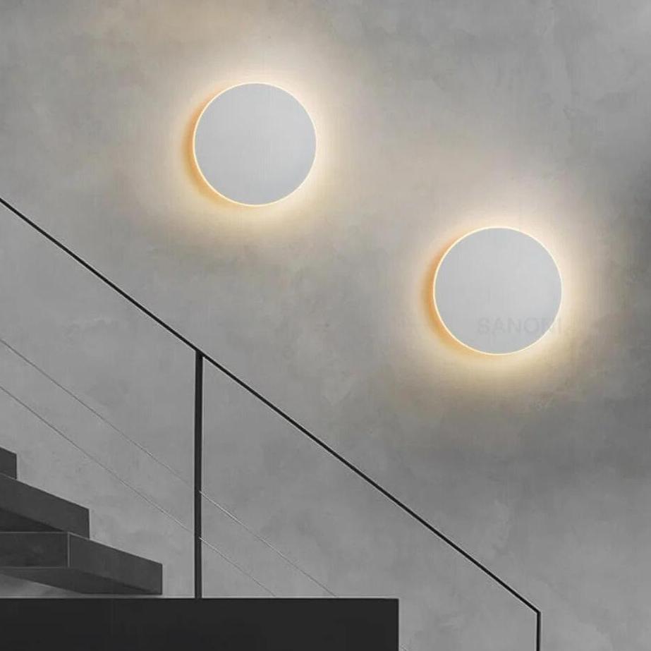 Modern Nordic Round LED Sconce 1-Light