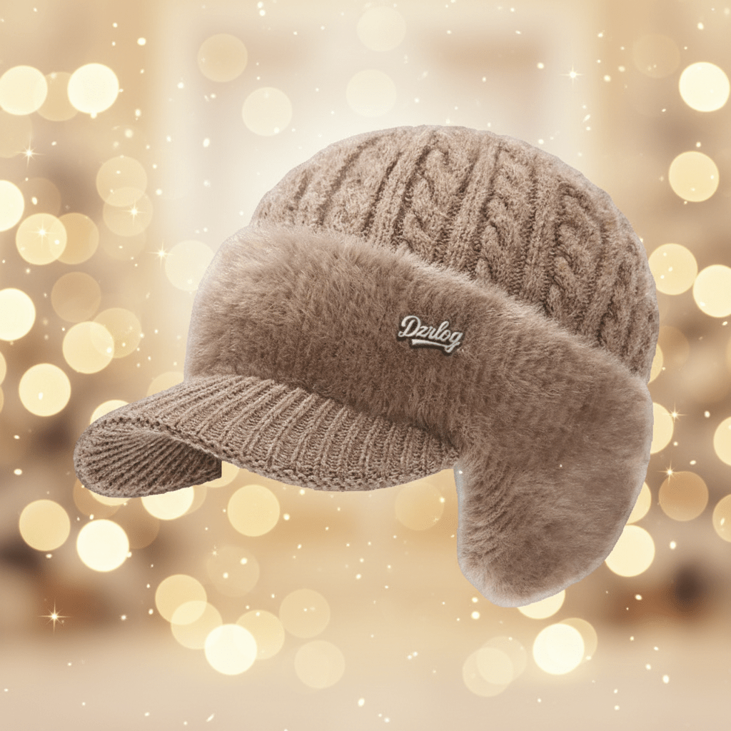 Cold Weather Trapper Hat with Ear Protection - Winter Warmth Hat