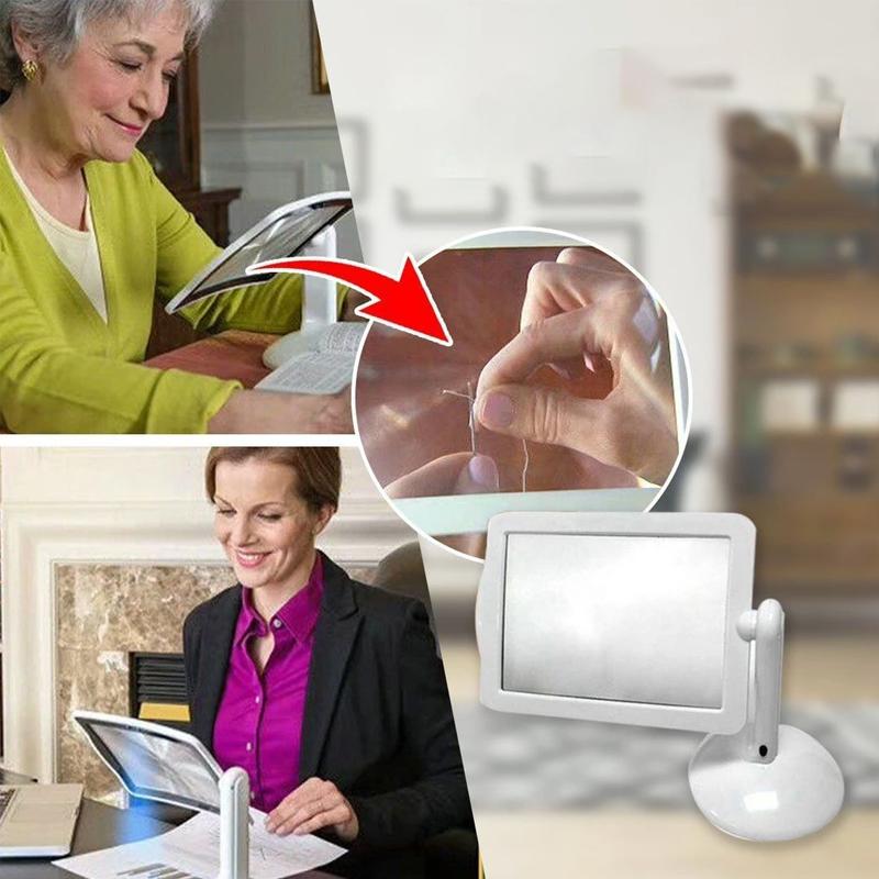 Guili | Hands-free Desktop Magnifier with LED