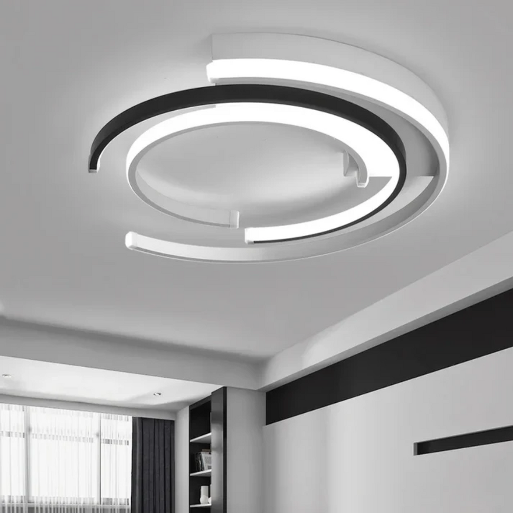 Modern Spiral LED Ceiling Light 1-Light