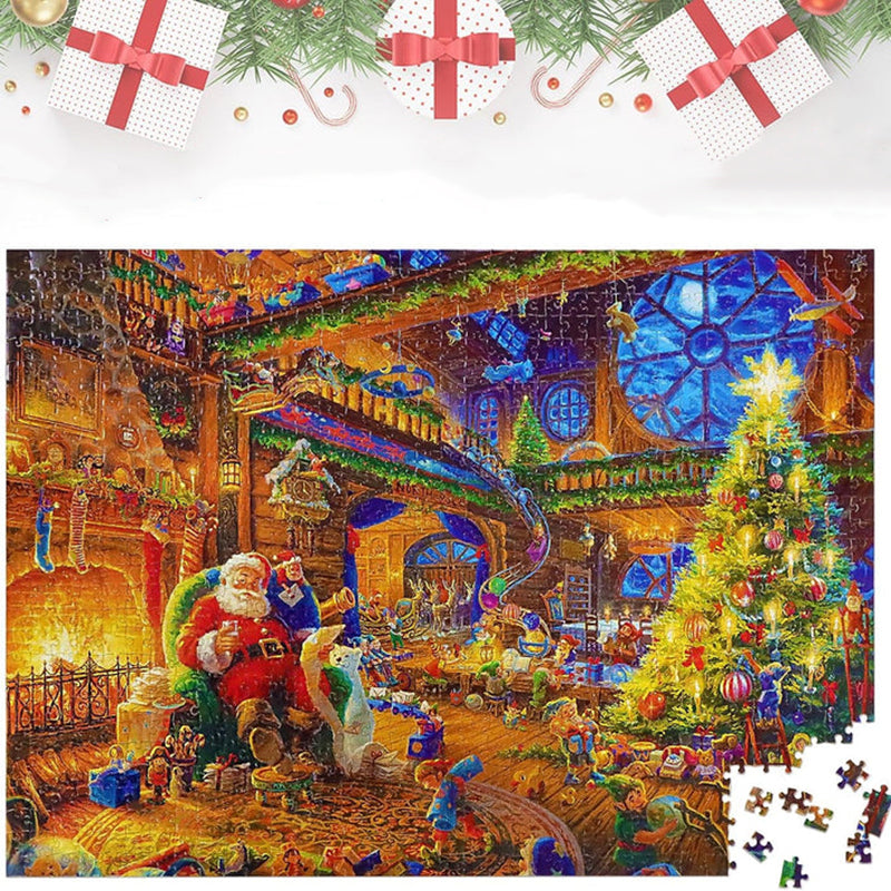 Guili | Christmas Puzzle Countdown Calendar | Make Christmas Magical - 1008 Pieces Puzzle in 24 Doors