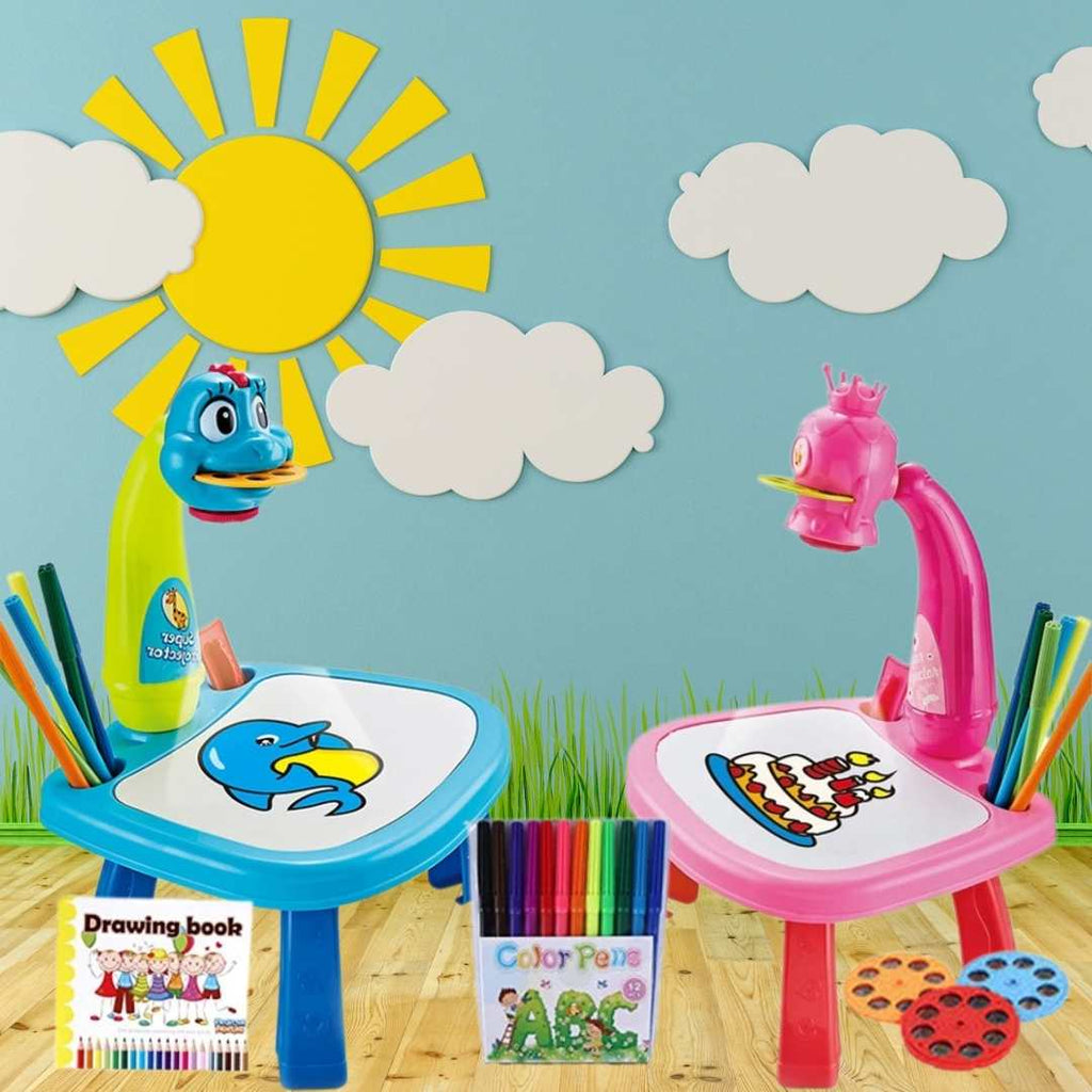 Guili | ArtGlow Projector | Inspire Creativity & Learning - LED Drawing Pen & Writing Board for Kids