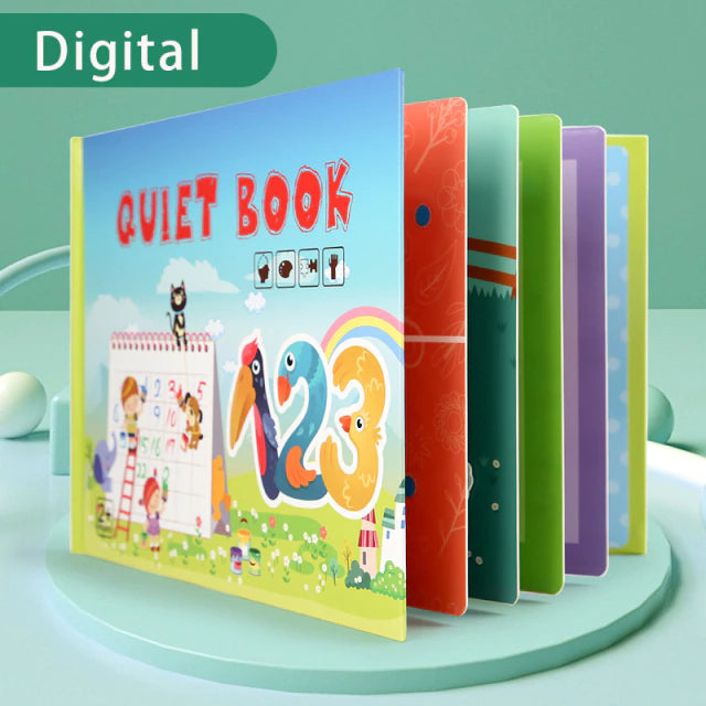 Guili | My First Busy Book Montessori | Interactive Education - Toddler Toy