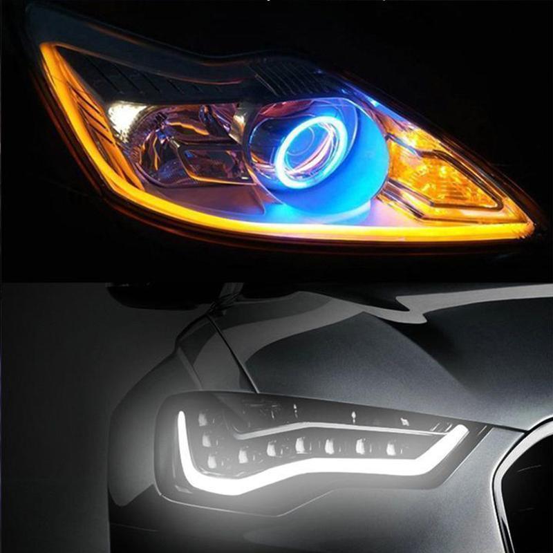 Guili | Flexible DRL LED Night & Daytime Running Light Strip (No Disassembling Needed)
