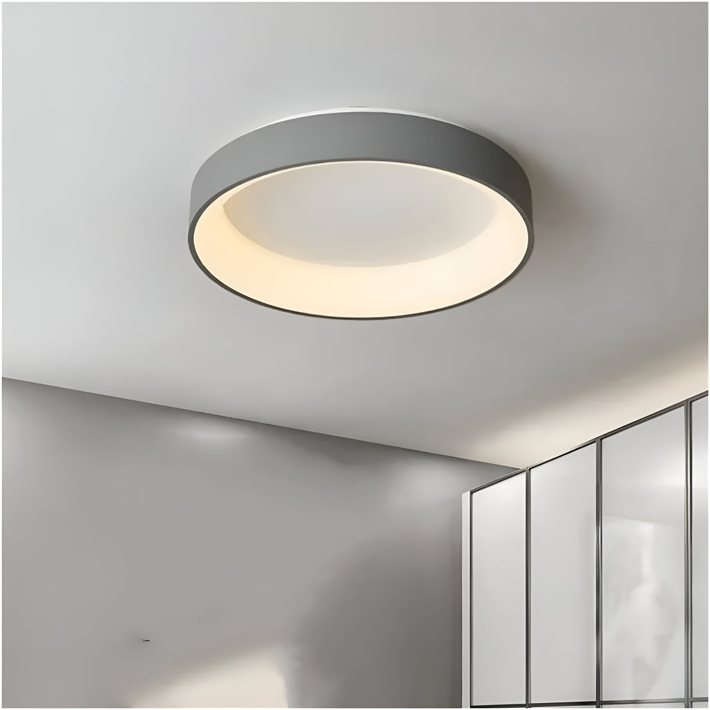 Nordic Modern Round Led Ceiling Light 1-Light