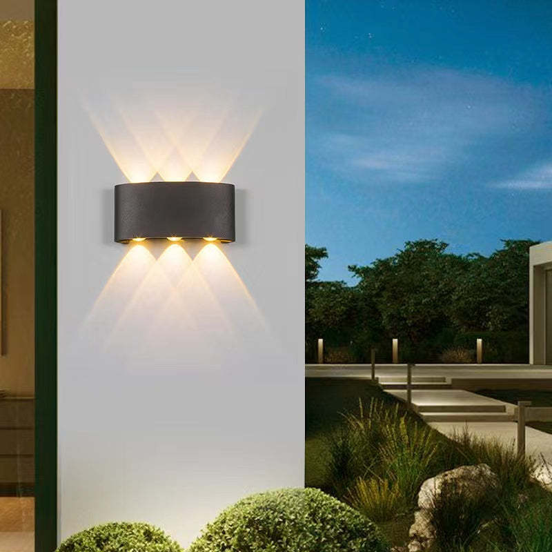 Modern Rectangular LED Wall 2-Light
