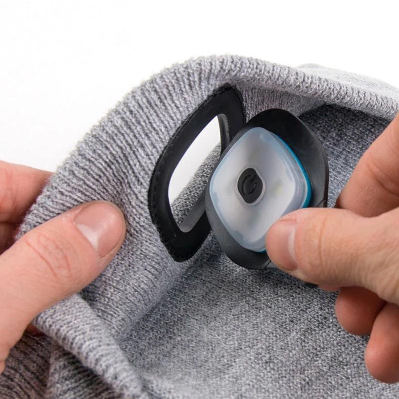 Guili | Removable LED Headlamp Beanie Hat