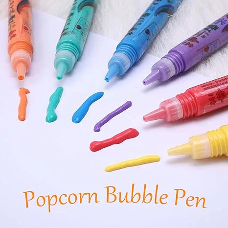 Guili | PuffyPop Pens | Magical 3D Drawing Fun - DIY Puffed Color Pens