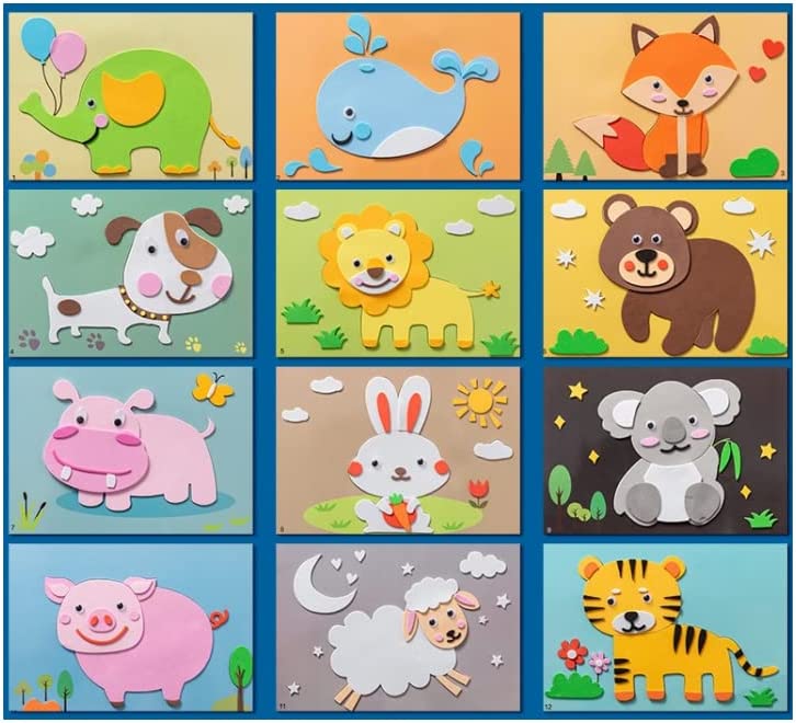 Guili | FoamFun Stickers | Creative Play - 3D Animal Stickers