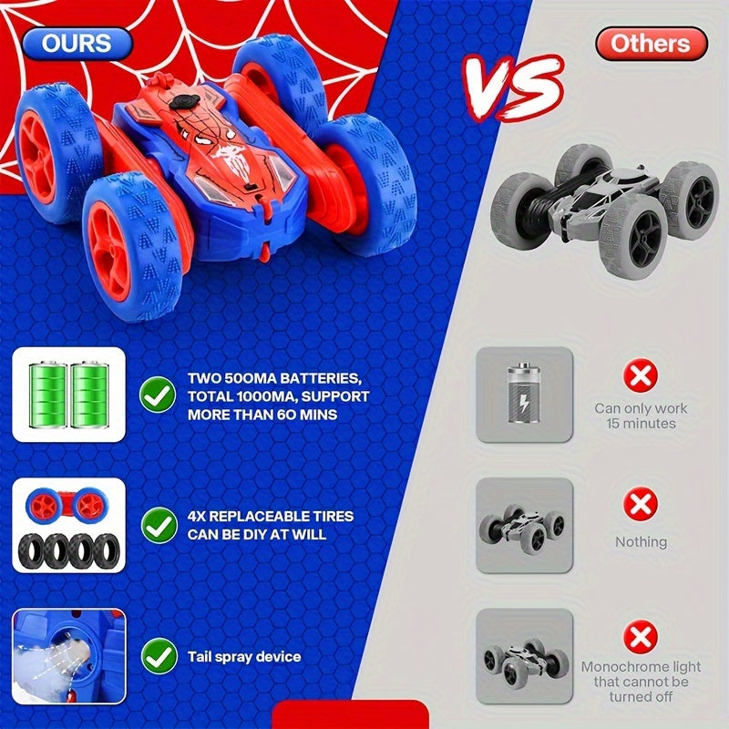 Guili | SpinMaster Stunt Car | Spectacle and action - 360° stunts with light and spray