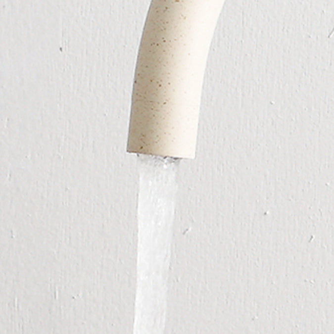 Guili | Modern 1-handle bar faucet with connection lines kitchen faucet in black