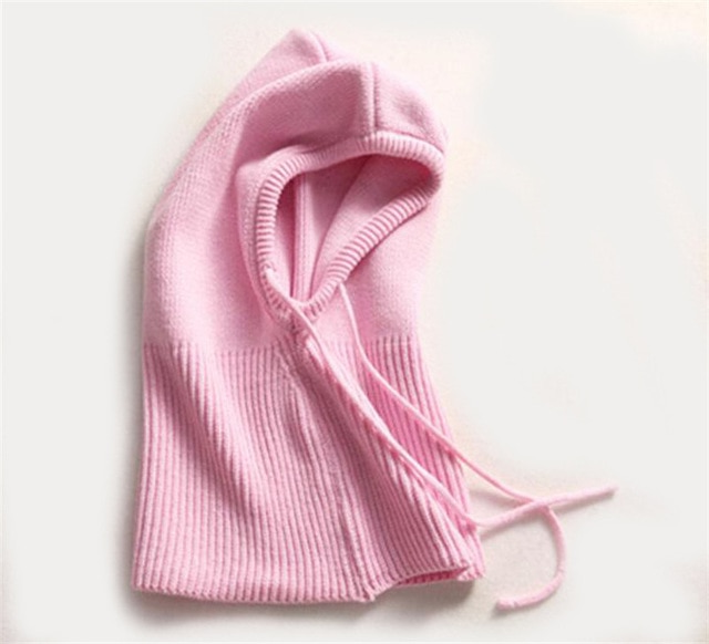 Guili | Winter Knit Beanie | Hooded Balaclava Style | Reinforced Wool-Blend Thermal Insulation | Adjustable Drawstring Fit | Wind-Resistant High-Volume Headwear