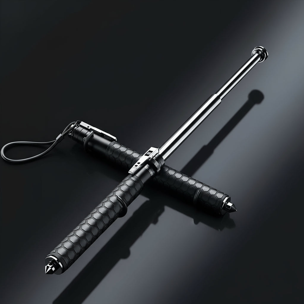 Guili | AllGuard Stick – Automatic Self-Defense Walking Stick with Stability Support