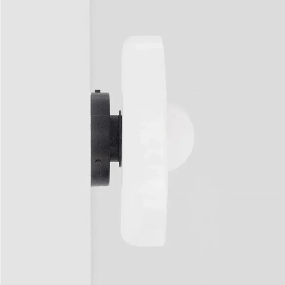 Nordic Glass Olive Disc Wall & Ceiling Light LED 1-light