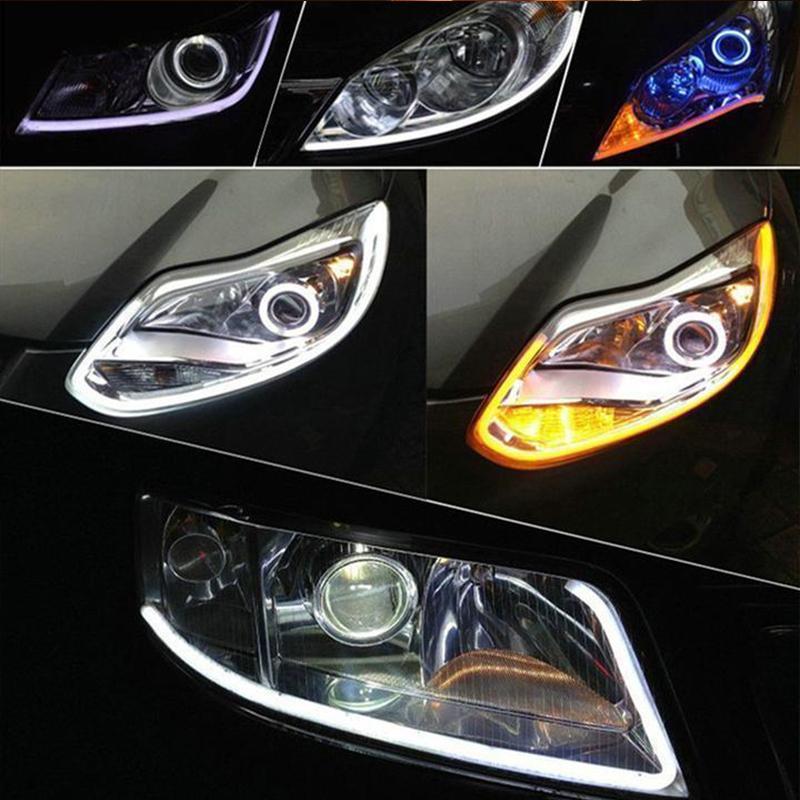 Guili | Flexible DRL LED Night & Daytime Running Light Strip (No Disassembling Needed)