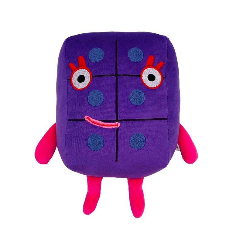 Guili | TopClean | Leather Blocks Plush Doll - Fun Educational Numbers Toy for Children