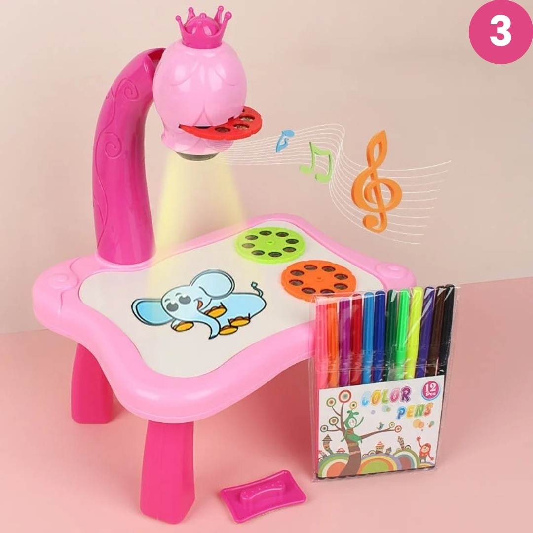 Guili | ArtGlow Projector | Inspire Creativity & Learning - LED Drawing Pen & Writing Board for Kids