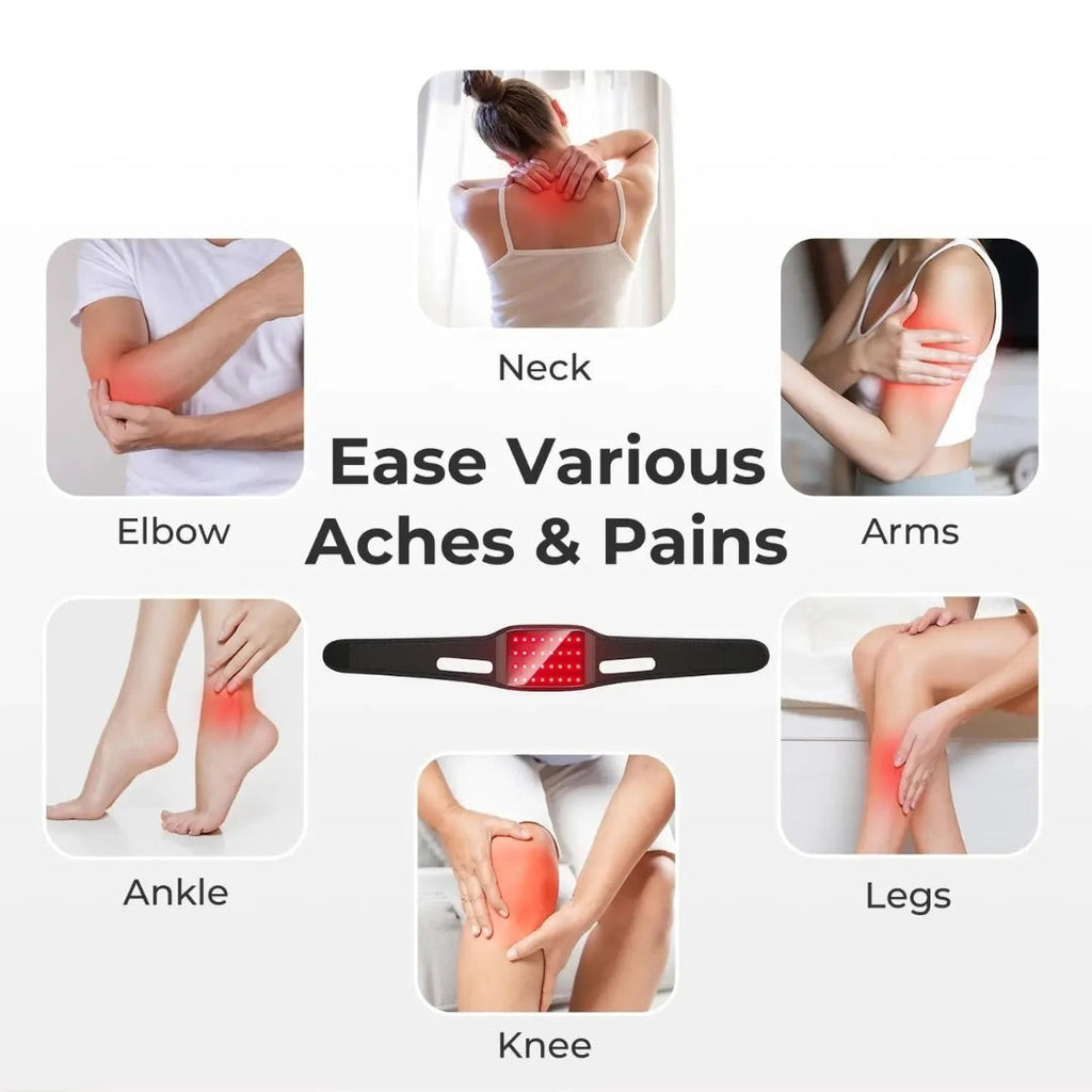 Guili | Heated Neck Wrap with Red Light Therapy – Effective Heat & Massage for Neck Pain Relief