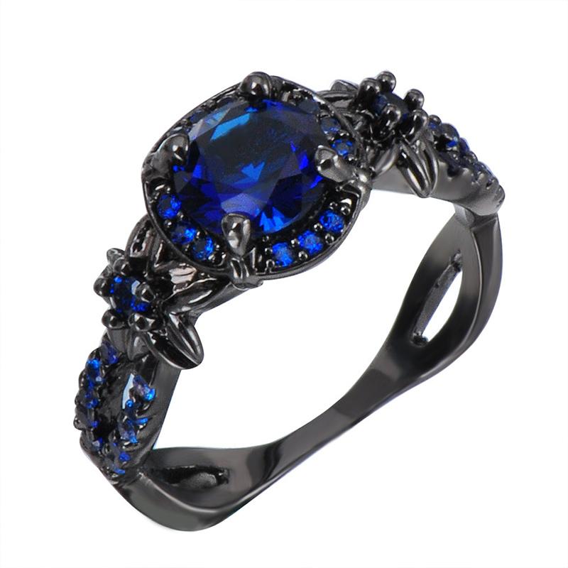 Guili | Vintage Black Sapphire Ring