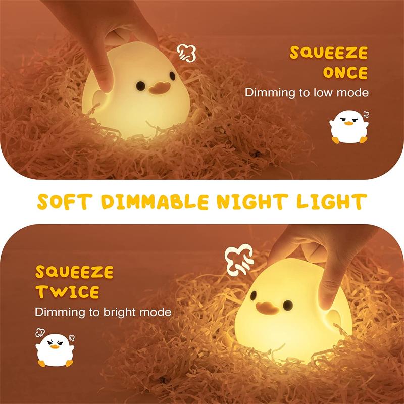 Guili | DuckieLight | Calming Night Light for Better Sleep - Dimmable Children's Lamp