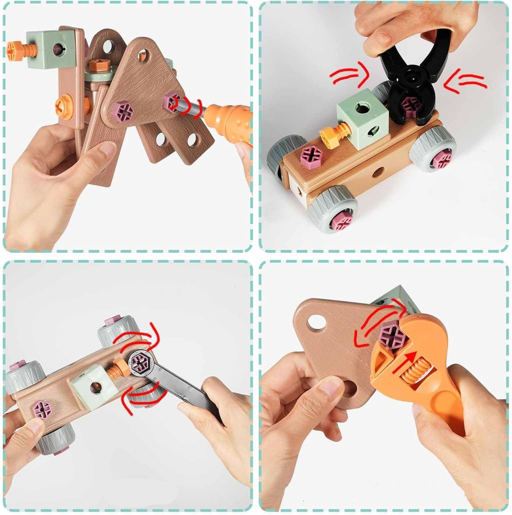 Guili | BouwBuddy | Stimulate creativity and learning - Toy tool set