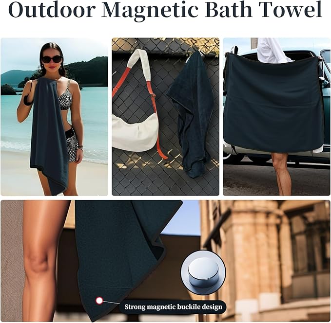 Guili | Magnetic Microfiber Towel