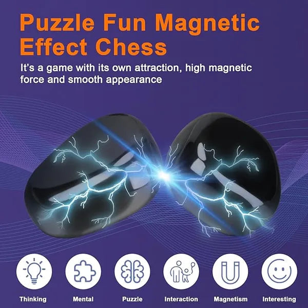 Guili | Magnetix ChessSlim | Learn to play chess with pleasure – Ideal for players of all levels!