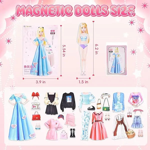 Guili | Magnetix PrincessPlay | Bring your imagination to life – Magnetic princess dress-up game
