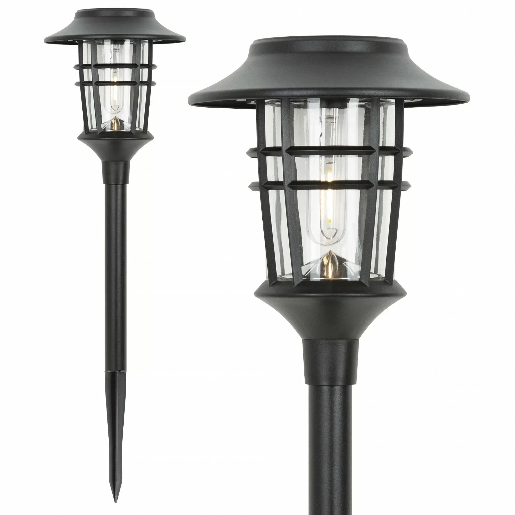 Modern Solar Garden Light LED 1-Light